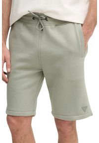 Guess - GUESS Zielone męskie shorty Aldwin. Kolor: zielony #3