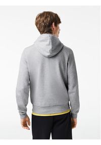 Lacoste Bluza SH9623 Szary Classic Fit. Kolor: szary. Materiał: bawełna #6