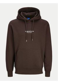 Jack & Jones Bluza Vesterbro 12241687 Brązowy Relaxed Fit. Kolor: brązowy. Materiał: syntetyk, bawełna #5