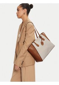 MICHAEL Michael Kors Torebka Taryn 30F4GTBT7B Beżowy. Kolor: beżowy. Materiał: skórzane #1