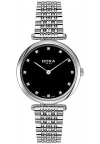 Zegarek Damski DOXA D-LUX 111.13.108.10. Materiał: materiał. Styl: klasyczny #1