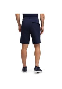 SIROKO - Męskie krótkie spodenki golfowe Siroko Belfry Navy. Kolor: niebieski. Materiał: tkanina. Długość: krótkie. Sport: golf