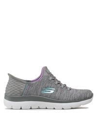 skechers - Skechers Sneakersy Dazzling Haze 149937/GYMT Szary. Kolor: szary. Materiał: materiał