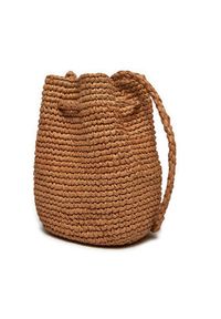 Manebi Torebka Beach Bucket Mini V 2.2 CX Brązowy. Kolor: brązowy #4