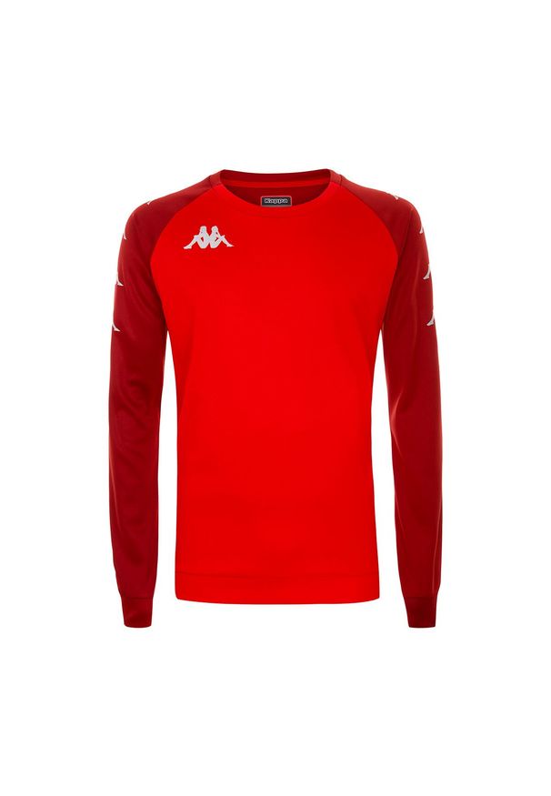 Bluza Kappa Parme. Kolor: czerwony. Sport: piłka nożna, fitness