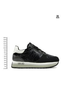 Liu Jo Sneakersy Maxi Wonder 4F4309 TX448 D Czarny. Kolor: czarny. Materiał: materiał #4