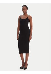 MICHAEL Michael Kors Sukienka koktajlowa MR683BQ33D Czarny Slim Fit. Kolor: czarny. Materiał: wiskoza. Styl: wizytowy #1