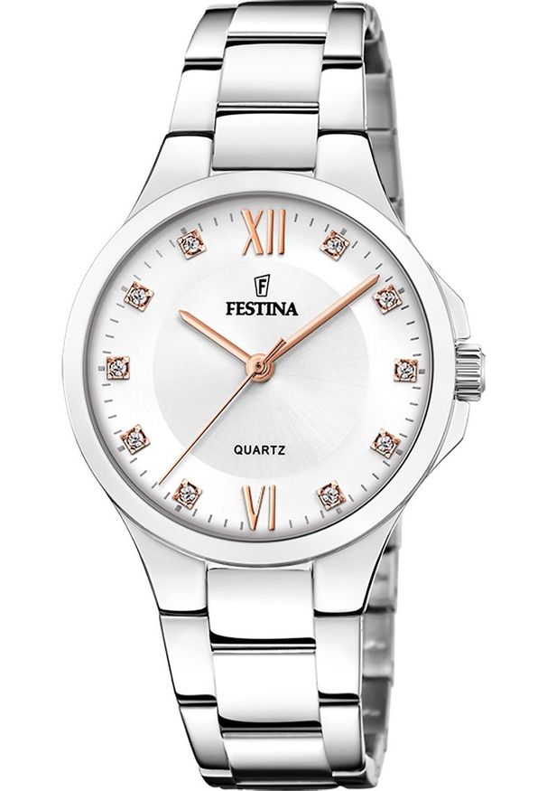 Zegarek Festina Zegarek damski Festina F20582-1 srebrny. Kolor: srebrny