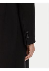 DOLCE & GABBANA - Dolce&Gabbana Płaszcz wełniany F0W1WT FU2TS Czarny Regular Fit. Kolor: czarny. Materiał: wełna #3