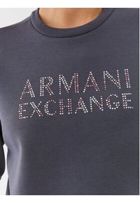 Armani Exchange Bluza 6RYM34 YJEFZ 1990 Granatowy Regular Fit. Kolor: niebieski. Materiał: bawełna