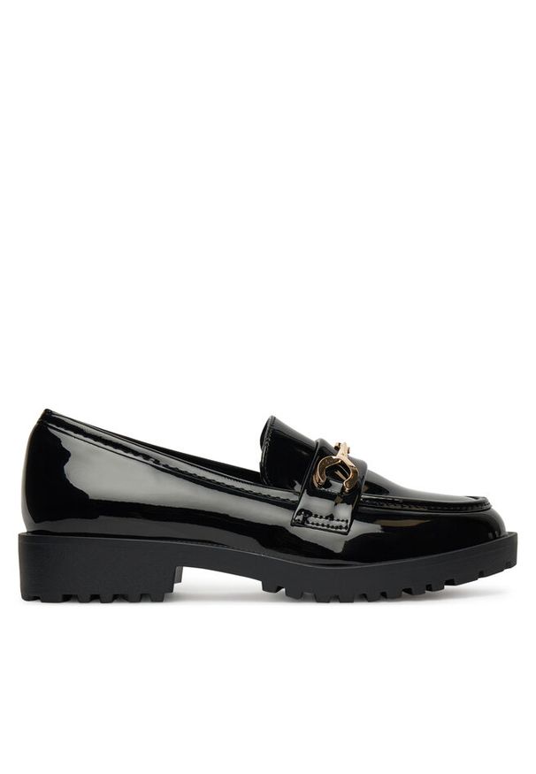 Loafersy DeeZee. Kolor: czarny