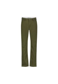 Lee - LEE MĘSKIE SPODNIE MATERIAŁOWE SLIM CHINO OLIVE NIGHT 112355772 L71L016192. Materiał: materiał