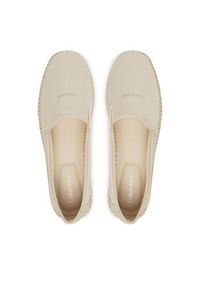 Calvin Klein Espadryle Espadrille Webbing Cv HM0HM02075 Écru. Kolor: kremowy. Materiał: materiał #2