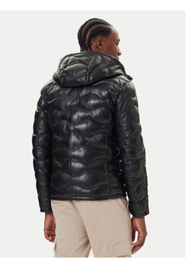 Blauer Kurtka skórzana 25WBLUL01314 007012 Czarny Regular Fit. Kolor: czarny. Materiał: skóra