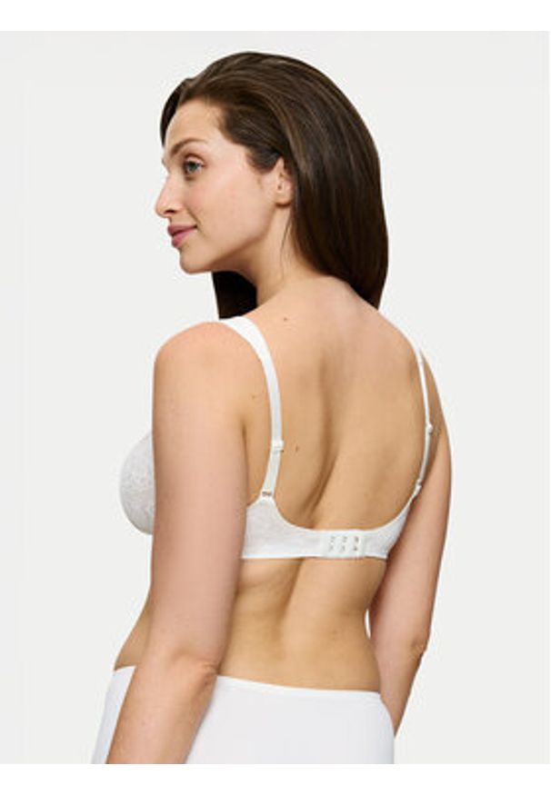 Triumph Biustonosz z fiszbiną Lovely Minimizer 10166834 Biały. Kolor: biały. Materiał: syntetyk