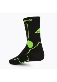 ROLLERBLADE - Skarpety na rolki męskie Rollerblade Skate Socks. Kolor: wielokolorowy, czarny, zielony