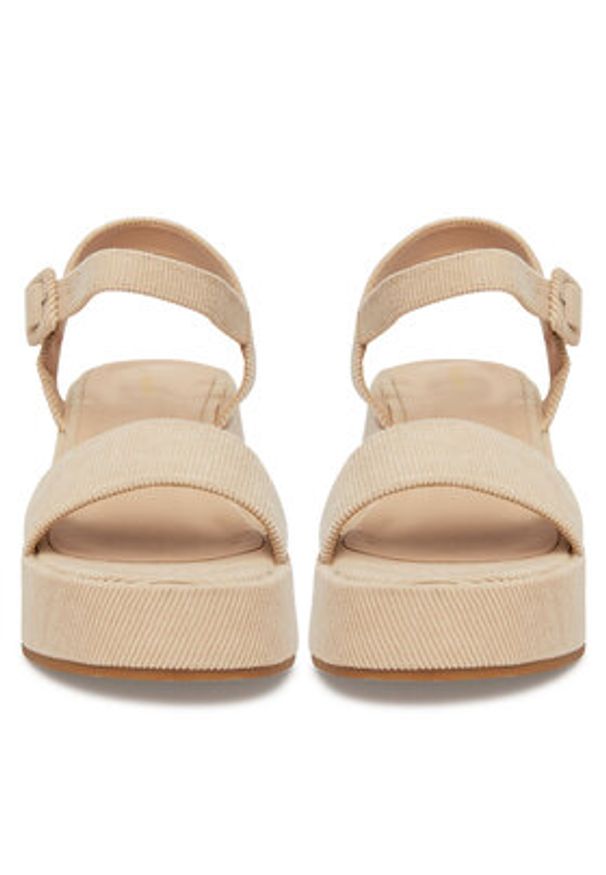 DeeZee Sandały DXJ220515 Beżowy. Kolor: beżowy. Materiał: materiał