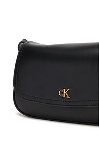 Calvin Klein Torebka Ck Flap Camera Bag LV04F3421G Czarny. Kolor: czarny. Materiał: skórzane #2