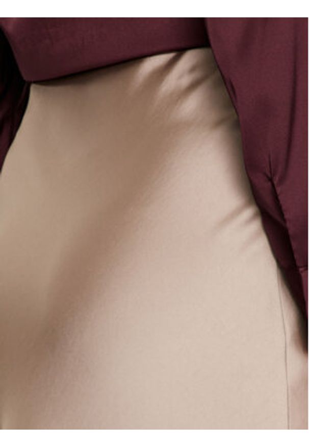 Imperial Spódnica midi GHI5IBA Beżowy Regular Fit. Kolor: beżowy. Materiał: syntetyk