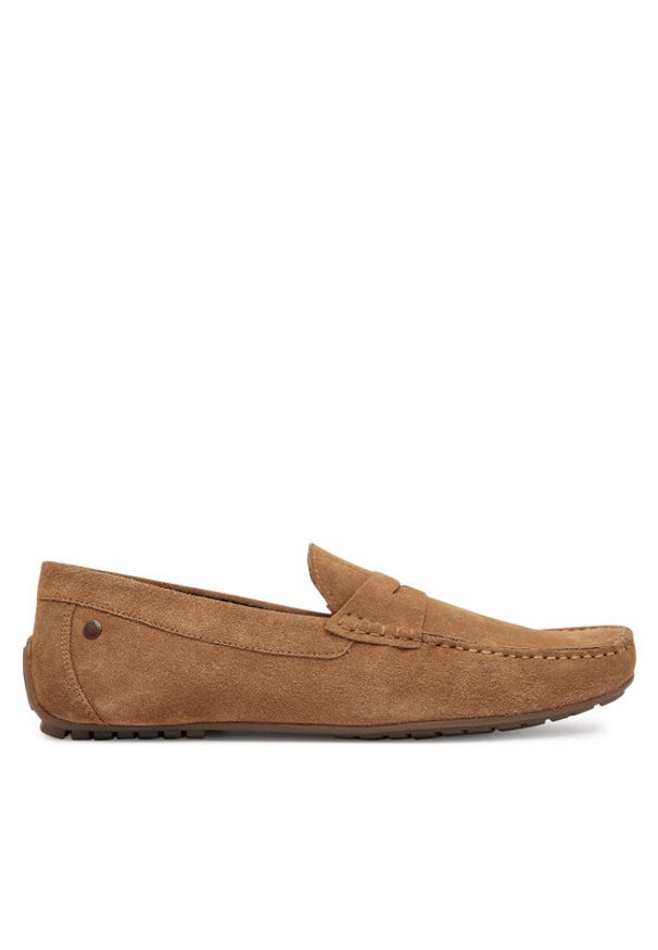Jack & Jones - Jack&Jones Mokasyny Jfwjensen 12203636 Brązowy. Kolor: brązowy. Materiał: skóra, zamsz