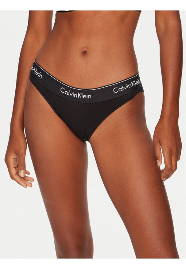 Calvin Klein Underwear Figi klasyczne 0000F3787E Czarny. Kolor: czarny. Materiał: bawełna