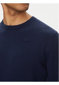 Robe di Kappa Sweter Elisio 62131MW Granatowy Regular Fit. Kolor: niebieski. Materiał: bawełna #4