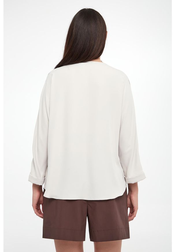 Joseph Ribkoff - Bluzka damska satynowa JOSEPH RIBKOFF. Materiał: satyna