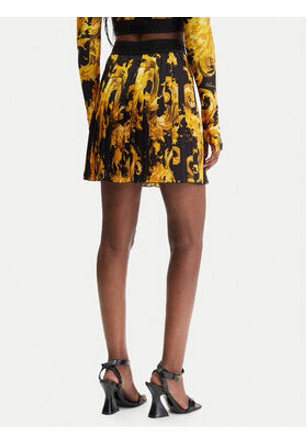 Versace Jeans Couture Spódnica mini 80HAE820 NS834 Czarny Regular Fit. Kolor: czarny. Materiał: syntetyk