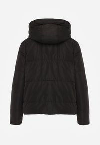 Renee - Jasnobeżowa Pikowana Kurtka Dwustronna Wykończona Sznurkami Atitoria. Okazja: na co dzień. Kolor: beżowy. Materiał: jeans. Styl: klasyczny, casual #6