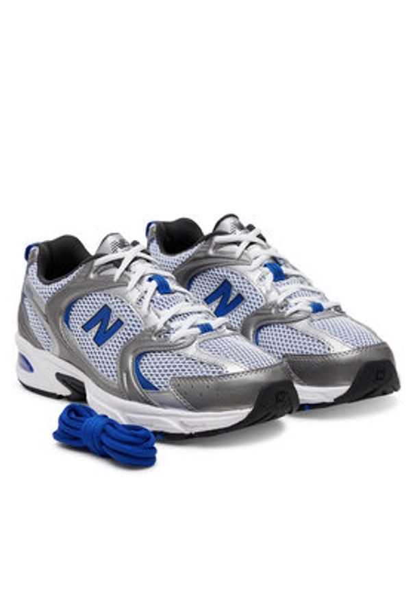 New Balance Sneakersy U530ADE Srebrny. Kolor: srebrny. Materiał: skóra