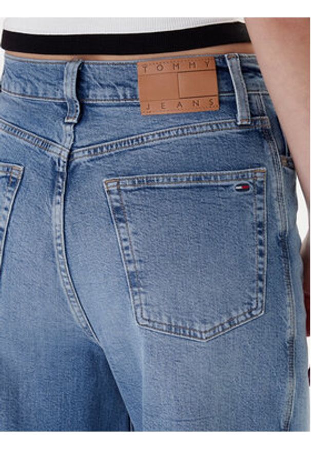 Tommy Jeans Jeansy Claire DW0DW21985 Niebieski Wide Leg. Kolor: niebieski