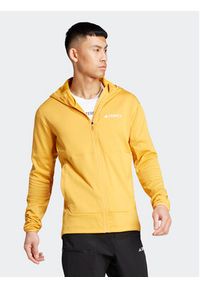 Adidas - adidas Bluza Terrex Xperior IB1825 Żółty Slim Fit. Kolor: żółty. Materiał: syntetyk #7