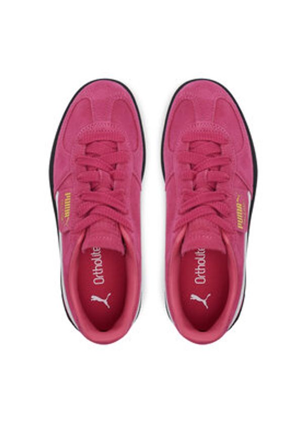 Puma Sneakersy Palermo Team 396463 45 Różowy. Kolor: różowy. Materiał: skóra, zamsz
