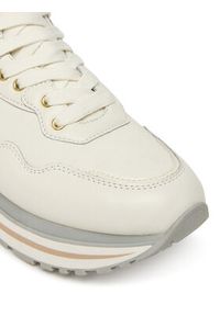 Liu Jo Sneakersy Maxi Wonder 01 BF5009 P0102 Écru. Materiał: skóra #4