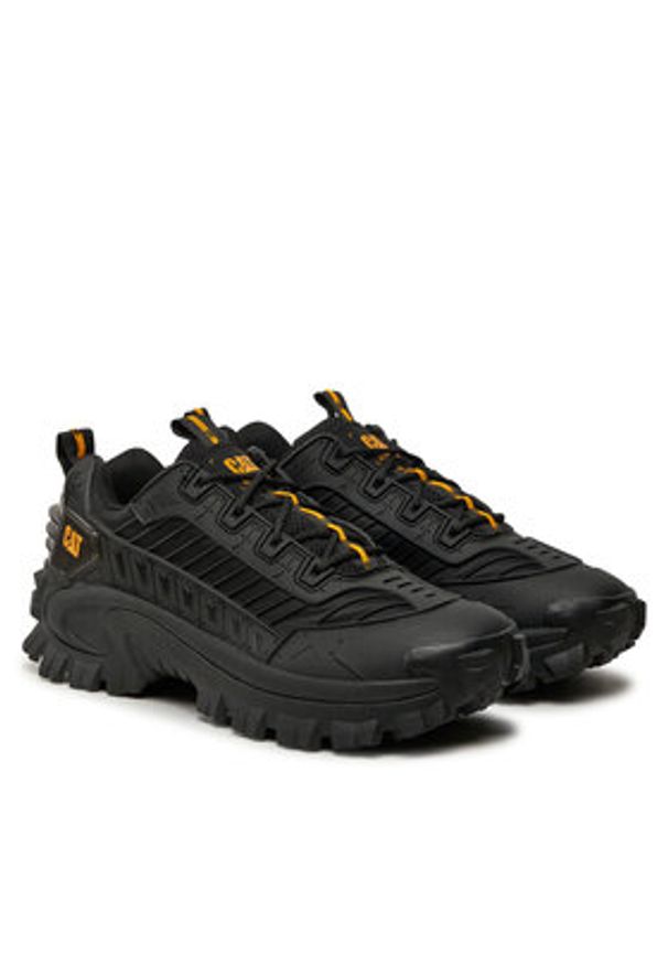 CATerpillar Sneakersy Intruder Mecha P111425 Czarny. Kolor: czarny. Materiał: materiał