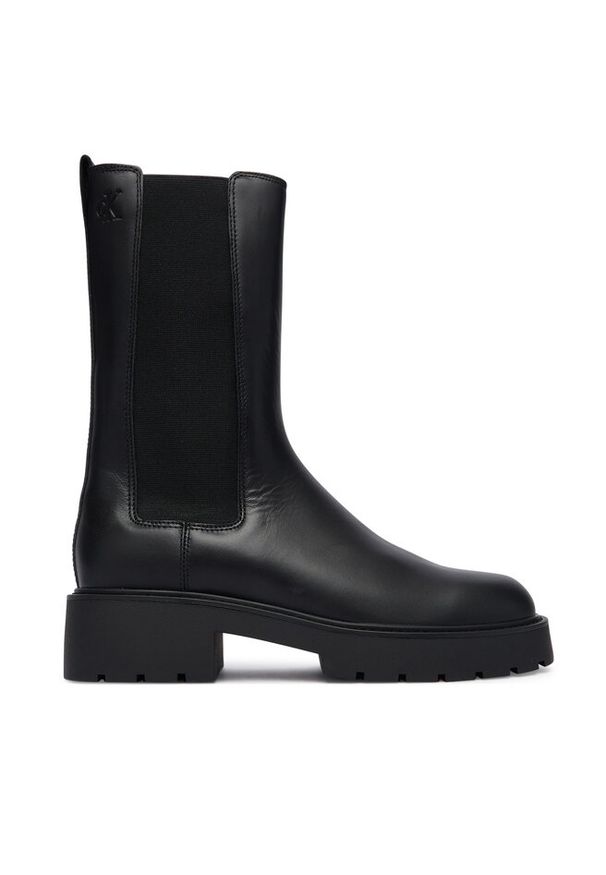 Sztyblety Calvin Klein. Kolor: czarny