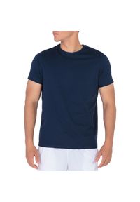 Koszulka sportowa męska Joma Desert bawełniana. Kolor: niebieski. Materiał: bawełna
