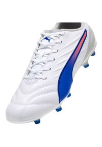 Buty Puma King Pro FG/AG 107862 02 białe. Kolor: biały. Materiał: materiał. Szerokość cholewki: normalna. Sport: piłka nożna #6