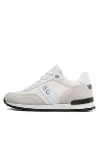 BOSS - Boss Sneakersy J29332 M Biały. Kolor: biały. Materiał: materiał #4