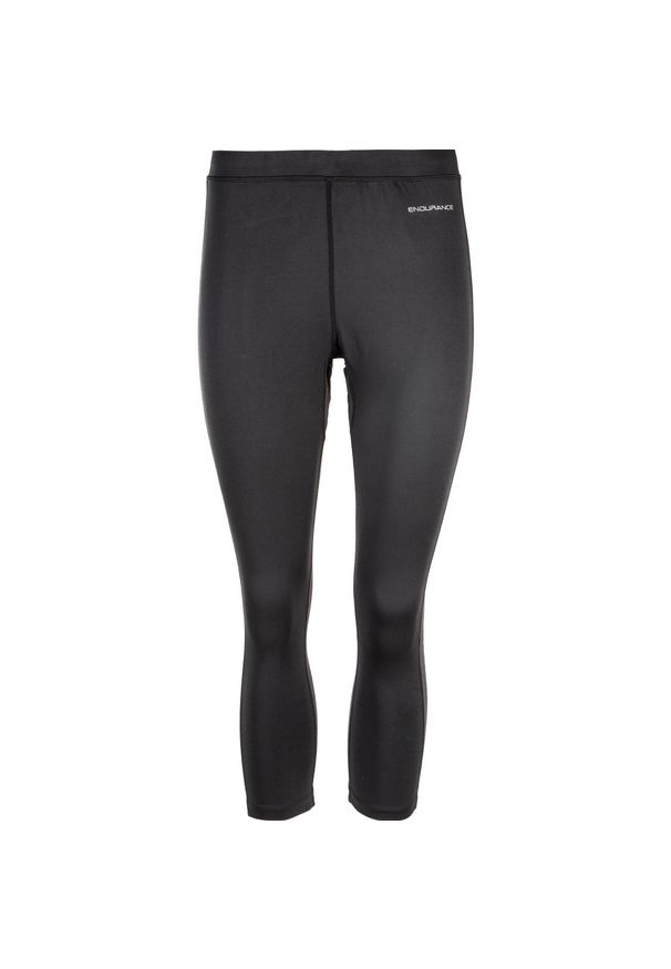 ENDURANCE - Legginsy o długości 3/4 Endurance Zane. Kolor: czarny. Sport: bieganie