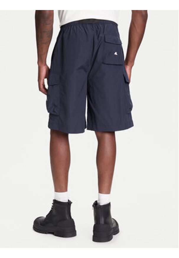 Robe di Kappa Szorty materiałowe Giovani 67124BW Granatowy Regular Fit. Kolor: niebieski. Materiał: syntetyk, bawełna