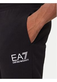 EA7 Emporio Armani Dres 7M000967 AF10377 UC001 Czarny Slim Fit. Kolor: czarny. Materiał: bawełna #6