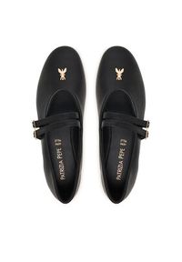 Patrizia Pepe Baleriny PPJ927.31 Czarny. Kolor: czarny. Materiał: skóra #7