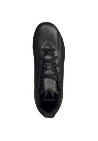 Adidas - Buty adidas X Crazyfast.4 FxG Jr IE1590 czarne. Kolor: czarny. Materiał: materiał, syntetyk. Szerokość cholewki: normalna #4
