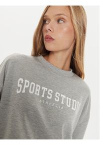 Athlecia Bluza Giannis W Crew Neck EA243363 Szary Regular Fit. Kolor: szary. Materiał: syntetyk