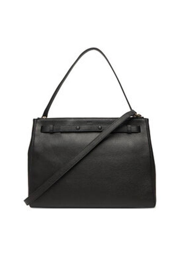 BOSS Torebka Beyond 50547714 Czarny. Kolor: czarny. Materiał: skórzane