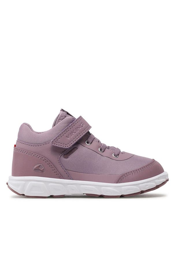 Sneakersy Viking. Kolor: fioletowy. Technologia: Gore-Tex