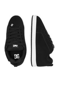 DC Shoes Sneakersy COURT GRAFFIK 300529-001 Czarny. Kolor: czarny. Materiał: skóra, nubuk #5