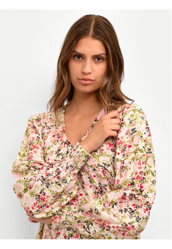 Kaffe Sukienka letnia Johanna 10508335 Różowy Regular Fit. Kolor: różowy. Materiał: wiskoza. Sezon: lato