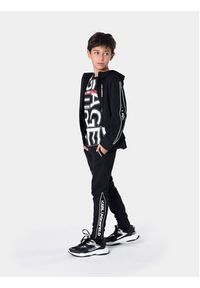 Karl Lagerfeld Kids Spodnie dresowe Z24162 S Czarny Regular Fit. Kolor: czarny. Materiał: bawełna